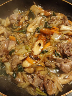 重ね煮で中華丼-レシピのメイン写真
