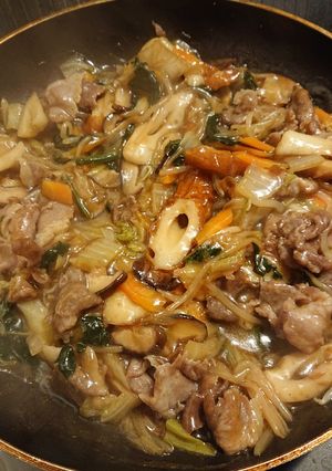 重ね煮で中華丼-レシピのメイン写真