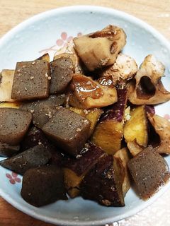 鶏胸肉とさつまいもの煮物-レシピのメイン写真