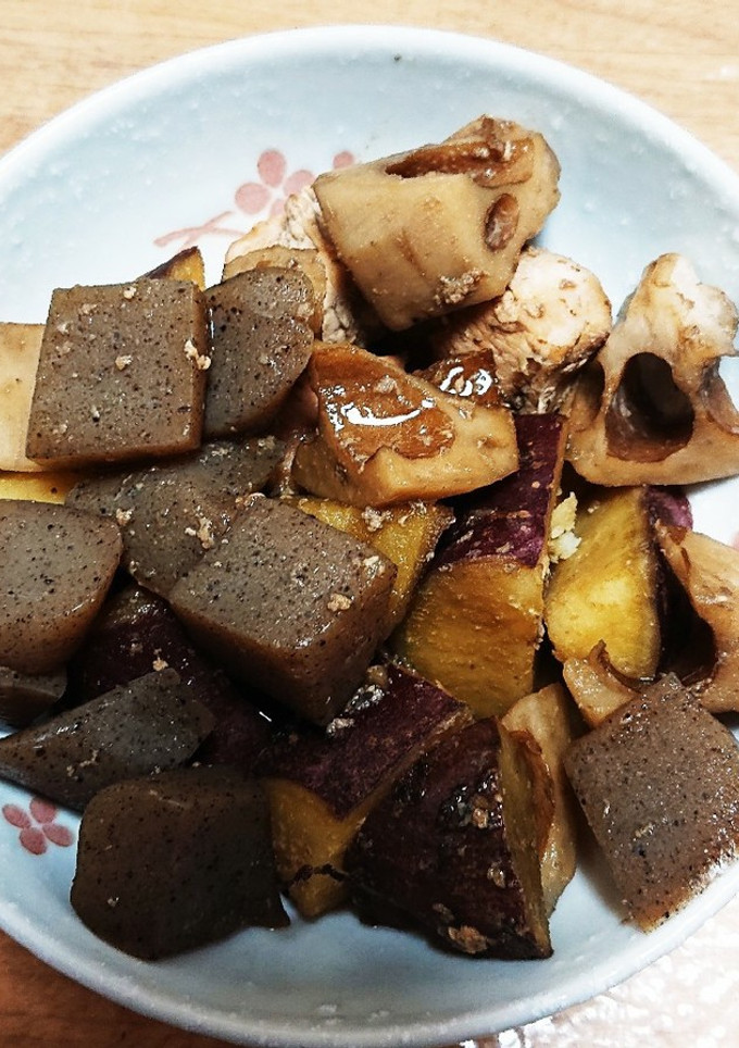 鶏胸肉とさつまいもの煮物-レシピのメイン写真