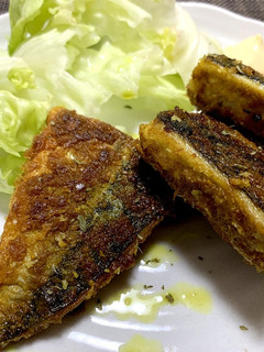 塩サバで簡単!カレーパン粉焼き-レシピのメイン写真