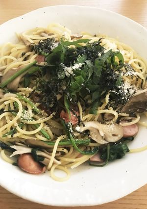 ♡簡単 白だしで和風パスタ♡-レシピのメイン写真