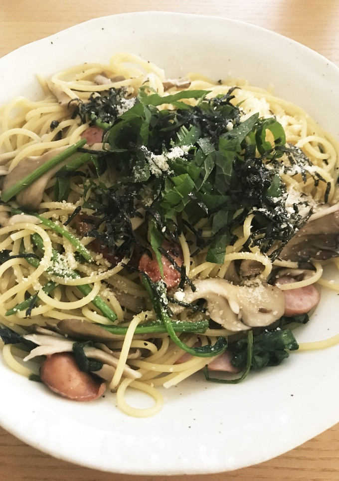 ♡簡単 白だしで和風パスタ♡-レシピのメイン写真