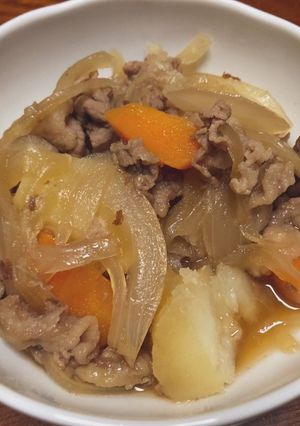 我が家の肉じゃが-レシピのメイン写真