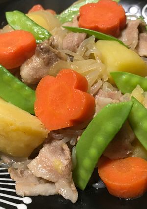 フライパンで 豚肉じゃが-レシピのメイン写真