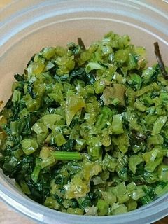 かぶの葉と塩昆布のふりかけ-レシピのメイン写真