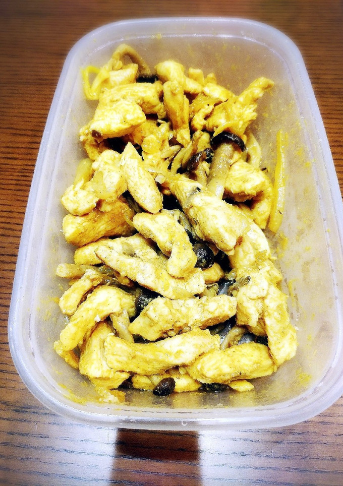作り置き　鶏むね肉のカレー炒め-レシピのメイン写真