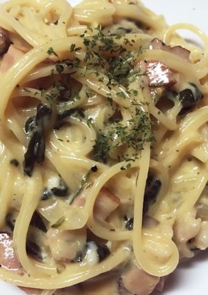 簡単！濃厚カルボナーラ-レシピのメイン写真