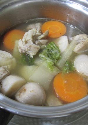蟹味の吸い物-レシピのメイン写真