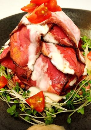 超簡単だけど豪華♪ローストビーフタワー-レシピのメイン写真