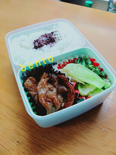 おかず2品でもボリューム満点!!弁当-レシピのメイン写真