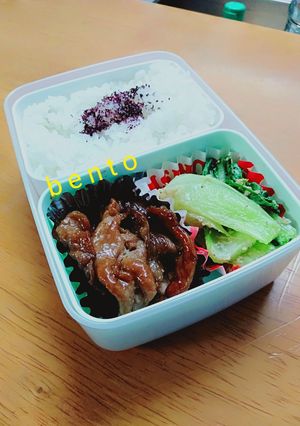 おかず2品でもボリューム満点！！弁当-レシピのメイン写真