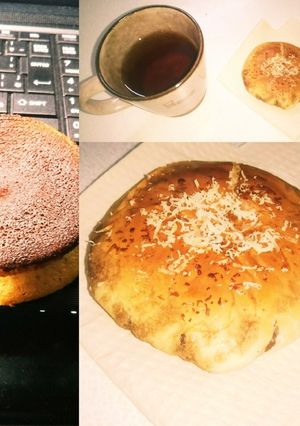 アイデアお茶うけ（焼き潰しあんパン）-レシピのメイン写真