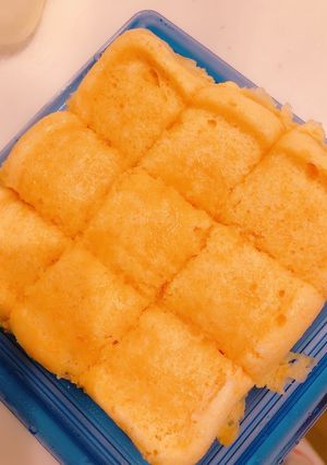 栄養たっぷり　にんじん蒸しパン　離乳食に-レシピのメイン写真