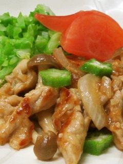 豚の梅しょうが焼き-レシピのメイン写真