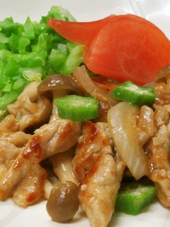 豚の梅しょうが焼き-レシピのメイン写真