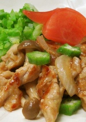 豚の梅しょうが焼き-レシピのメイン写真