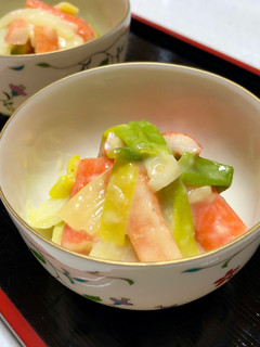分葱とカニカマの辛子酢味噌和え(ぬた)-レシピのメイン写真
