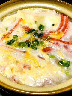 香味ペーストdeかに玉雑炊-レシピのメイン写真