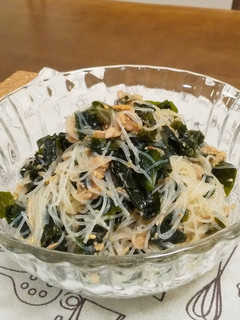 春雨とわかめの和え物-レシピのメイン写真