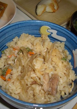 具沢山☆山菜入り炊き込みご飯-レシピのメイン写真