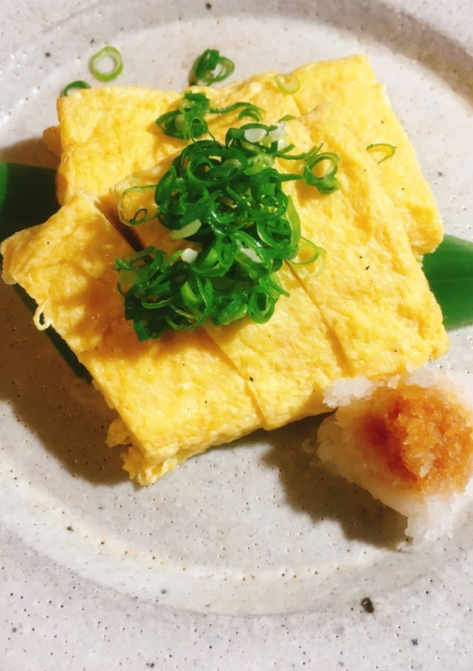 ほんだしでだし巻き卵-レシピのメイン写真