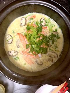 土鍋でカニ風茶碗蒸し-レシピのメイン写真