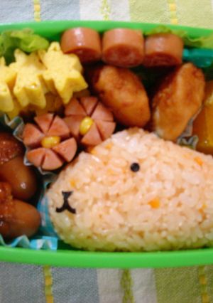 キャラ弁☆カピバラさん-レシピのメイン写真