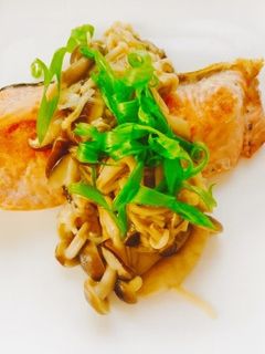 鮭のきのこあんかけ-レシピのメイン写真
