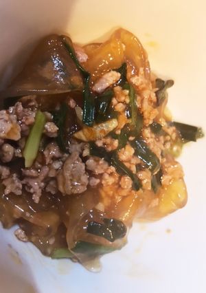 お手軽腎臓病食　ダーラーピーで麻婆春雨-レシピのメイン写真