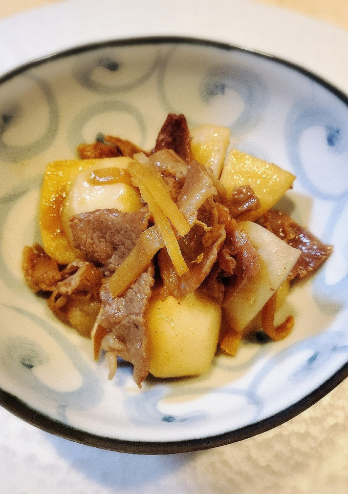 里芋と牛肉の旨煮-レシピのメイン写真