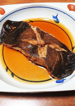 カレイの煮付け（減塩昆布しょうゆ使用）-レシピのメイン写真