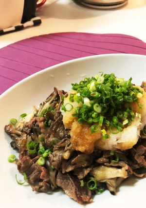 牛肉のおろしポン酢-レシピのメイン写真