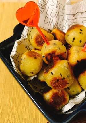フライパンパン☆もちもちさつまいもパン-レシピのメイン写真