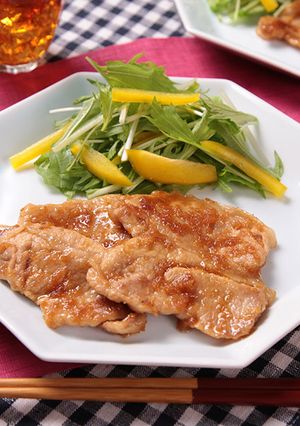 酸味とコクがマッチ！黒酢しょうが焼き-レシピのメイン写真