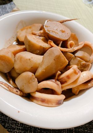 イカの肝が美味しい煮物-レシピのメイン写真