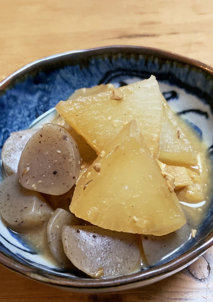 大根と油揚げの味噌煮-レシピのメイン写真