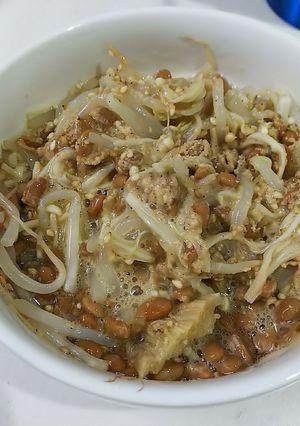 3白納豆-レシピのメイン写真