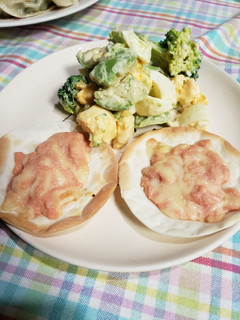 余った餃子の皮でミニピザ-レシピのメイン写真