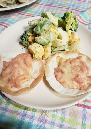 余った餃子の皮でミニピザ-レシピのメイン写真