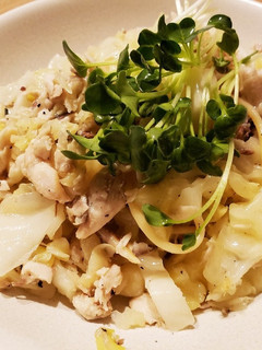 サバ塩とキャベツのパスタ-レシピのメイン写真
