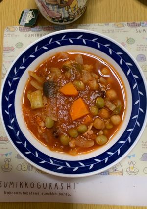 MrsWongちのトマトビーンズスープ-レシピのメイン写真