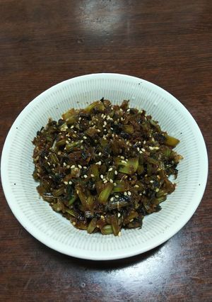 つくだ煮(大根、かぶの茎)-レシピのメイン写真