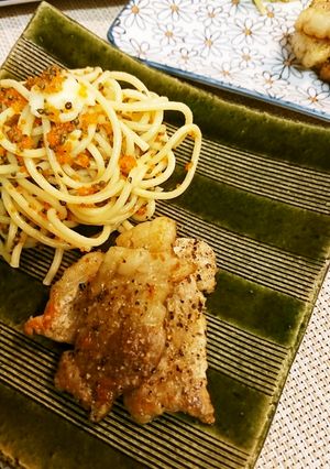 たっぷり黒胡椒豚焼き-レシピのメイン写真