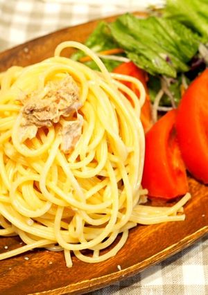 ツナ冷製パスタ！！簡単！！-レシピのメイン写真