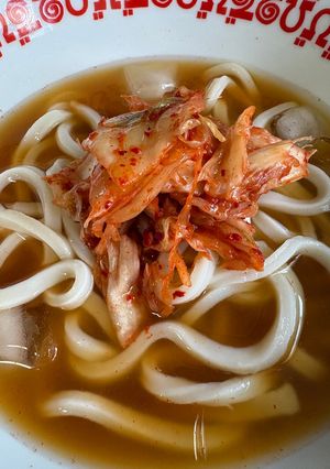 簡単冷麺風うどん-レシピのメイン写真
