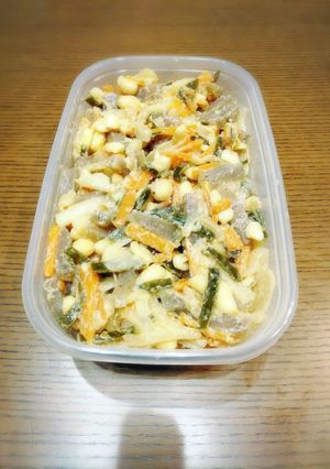 しょうがの利いた大豆の五目味噌煮-レシピのメイン写真