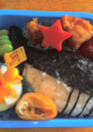 簡単☆くじら弁当-レシピのメイン写真