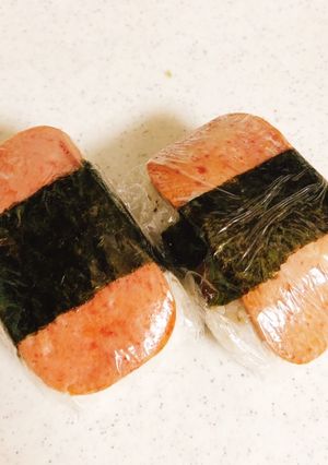 スパムにぎり-レシピのメイン写真