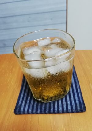 [お酒]焼酎の濃いお茶割り(チャーハイ)-レシピのメイン写真